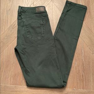 Fade to blue skinny pants